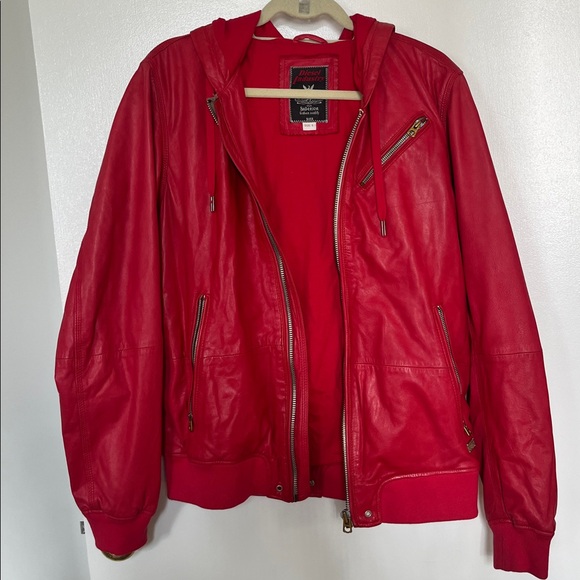 Vintage Diesel Leather Jacket Men’s size Large - Picture 10 of 10